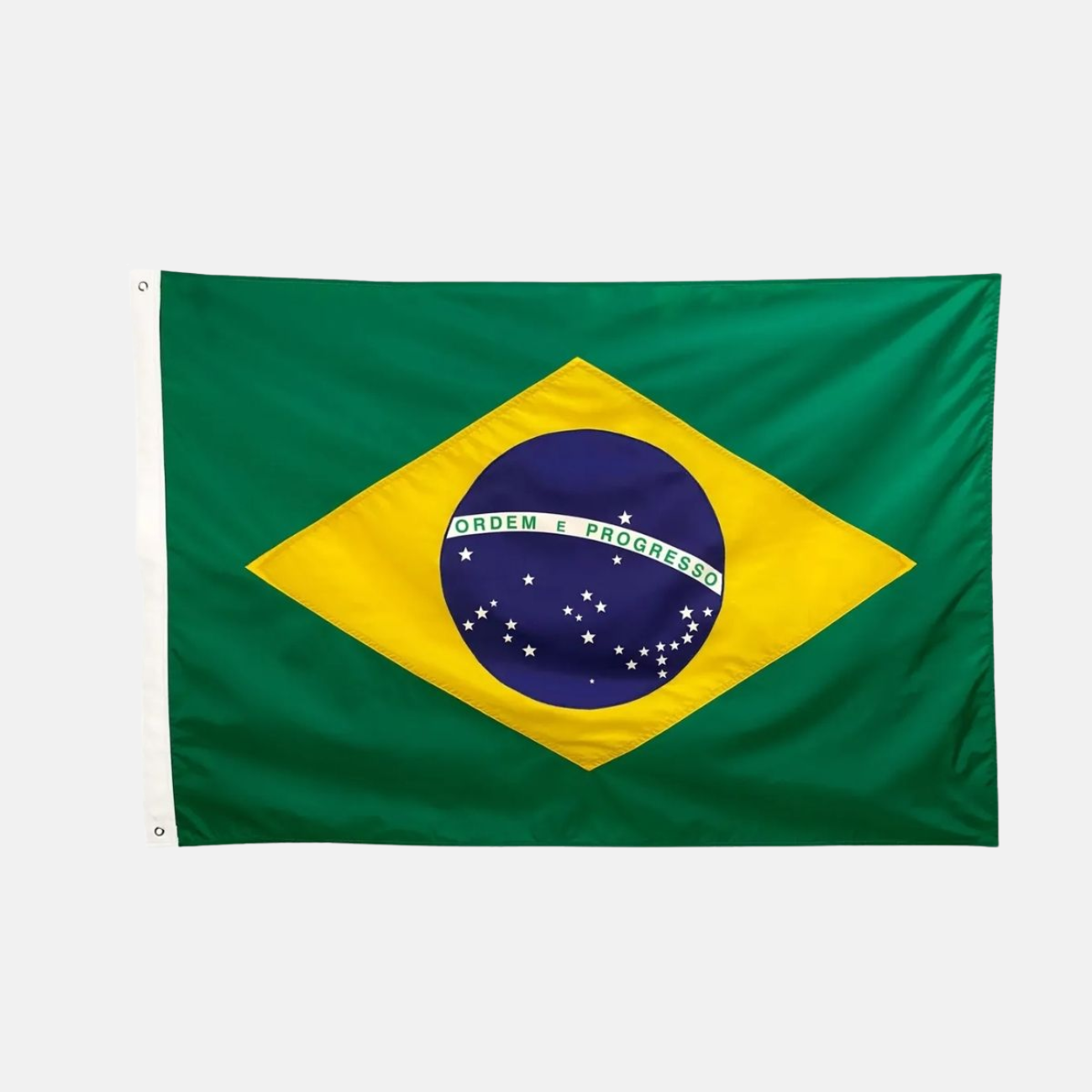 Bandeira do Brasil Copa do Mundo em tecido