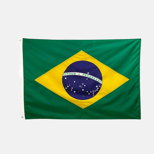 Bandeira do Brasil Copa do Mundo em tecido