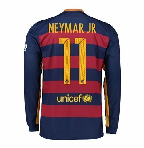 BARCELONA HOME 2015/16 MANGA LONGA - NEYMAR JR #11 [RETRÔ]