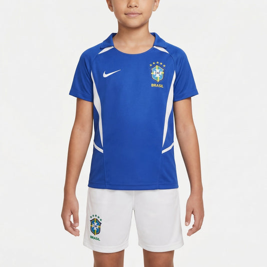 Conjunto Infantil Nike Brasil Feminino 2002/2003 II