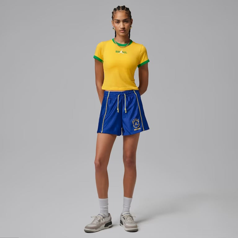 Shorts Brasil Jordan Brooklyn Knit Feminino